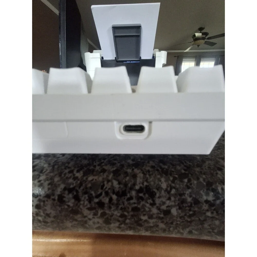 TAKB T98SE Mechanical Keyboard Wired White QWERTY Enhanced Function Keys.